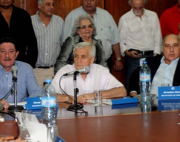 Jorge Omar Viviani y Antonio Caló, dos referentes de la oposición a Moyano