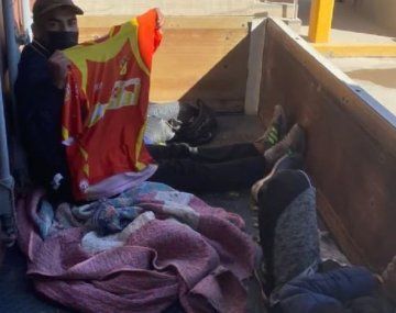 Detectan ingreso ilegal de dos colombianos en un camión: venían a ver a Boca