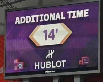 Los primeros cinco partidos del Mundial superaron los 100 minutos de juego