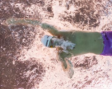 Fede Grabich no tuvo un buen día y quedó afuera de las semis en 100 metros