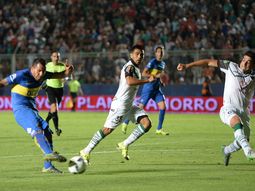 Las fotos del triunfo de Boca en San Juan