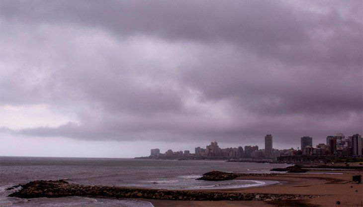 Hay alerta meteorológico para Pinamar, Mar del Plata y Villa Gesell