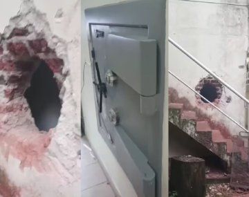Zárate: hicieron un boquete en un banco y hallaron la bóveda vacía