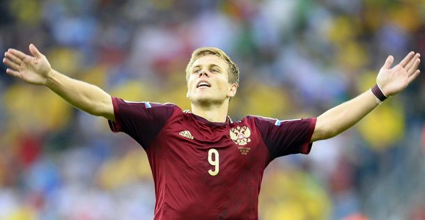 Mirá los goles de Argelia-Rusia