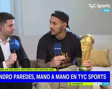Paredes sobre la llegada de los europibes a la Selección: Si alguno tiene una duda...