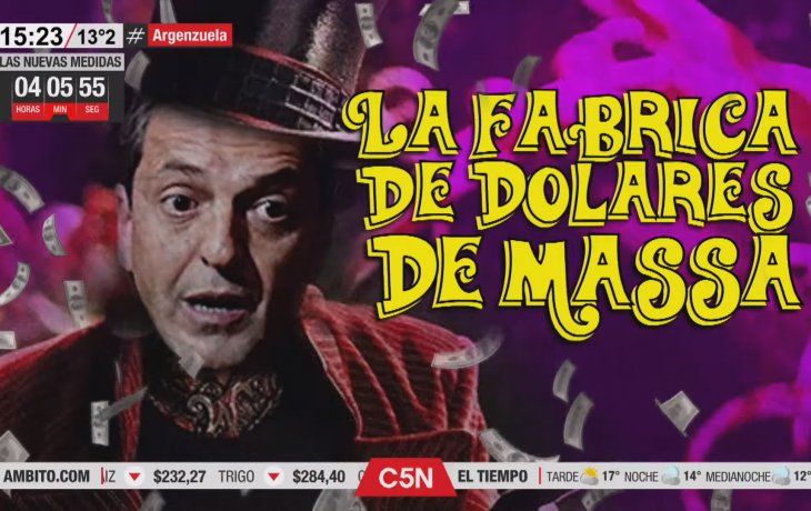Así será la fábrica de hacer dólares de Sergio Massa