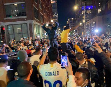 Los barrabravas del Super Bowl destrozaron Los Ángeles
