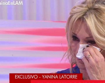 Yanina Latorre se quebró