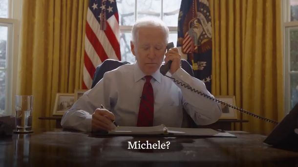 Joe Biden llamó a una desempleada