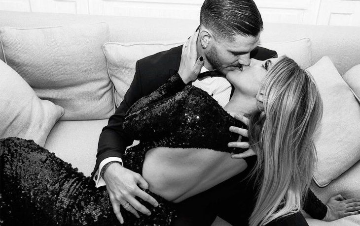 El romántico mensaje de Mauro Icardi a Wanda Nara por su aniversario