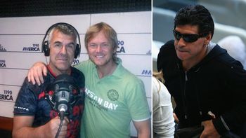 de dady a maradona: con jorge taiana festejamos el cumple de diego de dady a maradona: con jorge taiana festejamos el cumple de diego