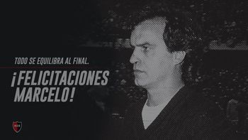 Newells felicitó a Bielsa Newells felicitó a Bielsa