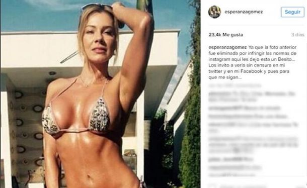 La foto que una actriz porno compartió y fue censurada en Instagram