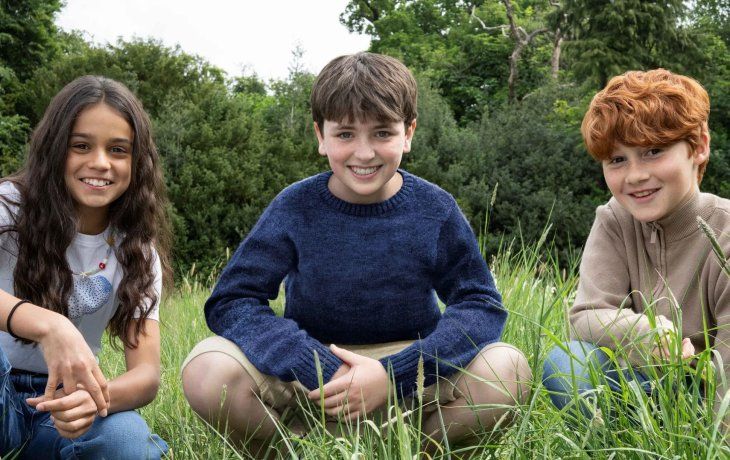 Los nuevos Harry, Ron y Hermione.&nbsp;