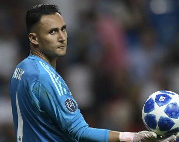 Keylor Navas, nuevo arquero de Newells.&nbsp;