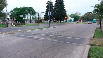 La zona en donde fue el robo La zona en donde fue el robo