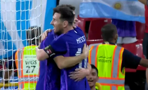 Argentina goleó a Emiratos Árabes en la última prueba antes del Mundial de Qatar 2022