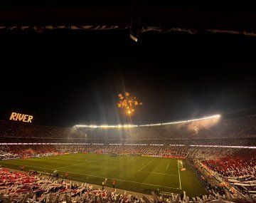 Monumental explotado: el tremendo recibimiento de River ante Palmeiras