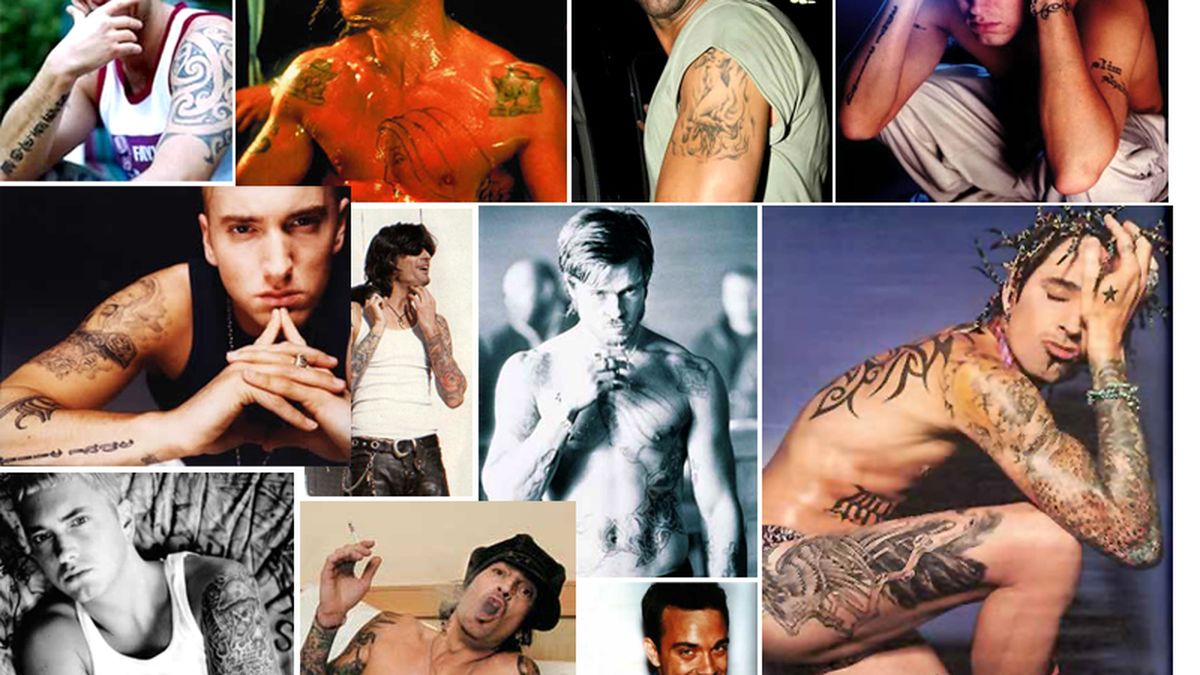 Tatuajes masculinos, del bajo fondo tumbero a la moda cool