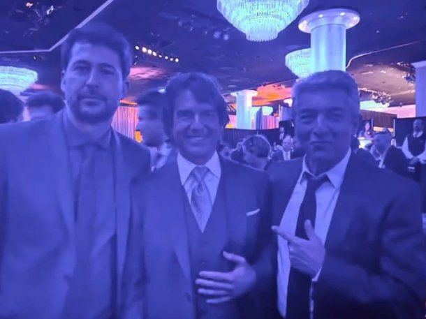La foto de Darín con Tom Cruise en una gala de los Oscar