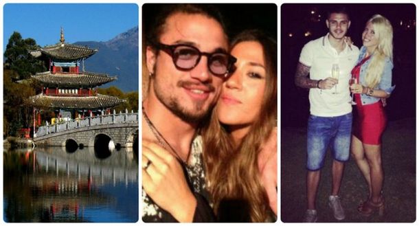 Después de su pelea con Mauro Icardi, Daniel Osvaldo se iría a China con Jimena Barón