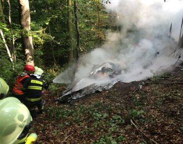 Chocaron dos aviones: hay al menos 7 muertos
