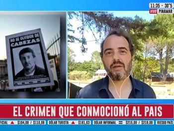 Gabriel Michi recordó a José Luis Cabezas a 25 años de su asesinato en Pinamar