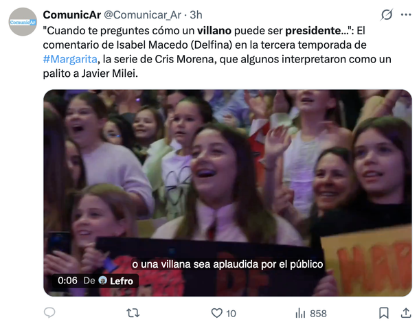 Repercusiones por la escena viral de "Margarita" y teorías en las redes Repercusiones por la escena viral de "Margarita" y teorías en las redes