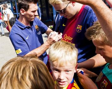 Polémica en Medio Oriente por la visita del Barça de Messi
