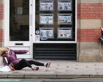 Un fuerte temporal de lluvia y viento afecta al Reino Unido