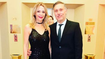 Evelyn Von Brocke junto a Juan Viaggio Evelyn Von Brocke junto a Juan Viaggio