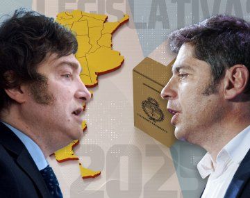 Se derrumba Javier Milei en las encuestas, mientras crece Axel Kicillof