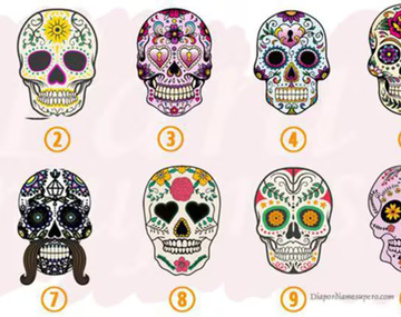 Test viral: revelá qué te espera en el amor según la calavera que elijas.