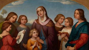 Santa Sinforosa y sus siete hijos Santa Sinforosa y sus siete hijos