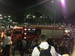 Evacuan la Facultad de Derecho por un principio de incendio