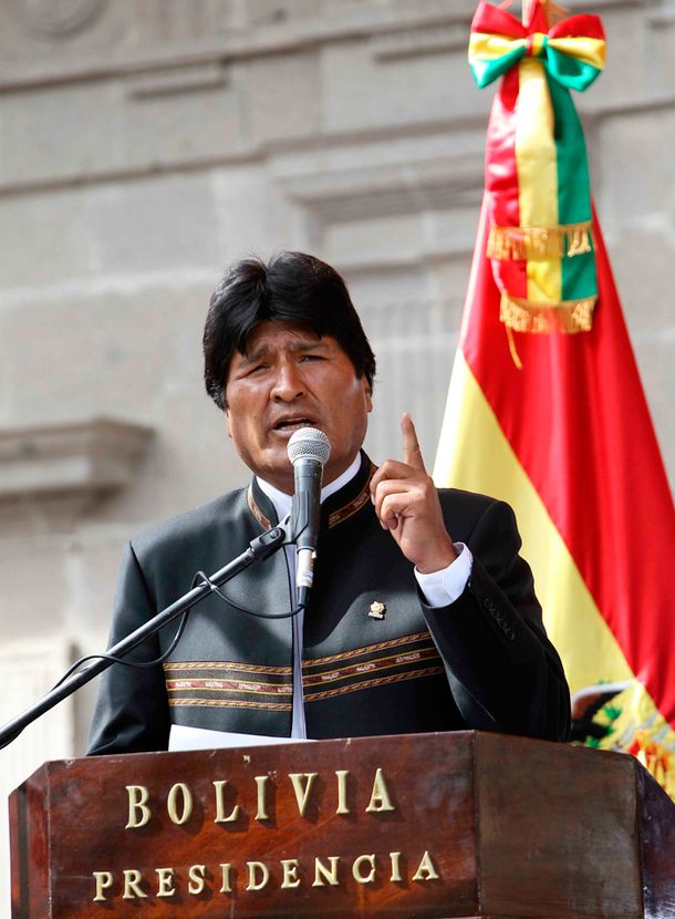 Evo Morales va por un tercer período como presidente