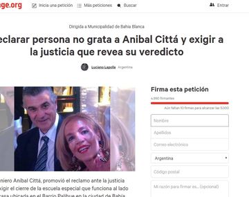 Juntan firmas contra la pareja que quiere cerrar una escuela especial