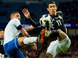 Di María en Argentina vs Italia Di María en Argentina vs Italia
