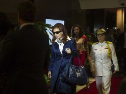 cristina kirchner llego a venezuela para participar de la cumbre del mercosur cristina kirchner llego a venezuela para participar de la cumbre del mercosur