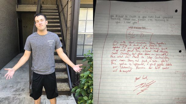 Lutz no perdió el sentido del humor