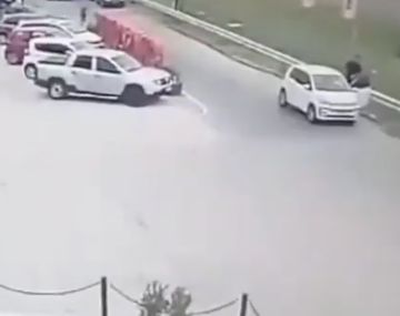 Video: intento de robo a turistas y tiroteo en el parador Atalaya de la Ruta 2