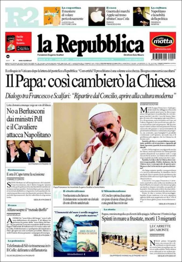Reforma de la Curia: Vamos a cambiar la Iglesia, dijo el Papa