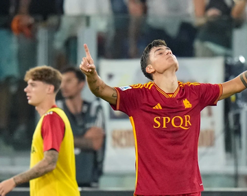 Doblete de Paulo Dybala en la goleada de la Roma ante el Empoli
