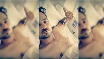 Chano Charpentier, desde terapia intensiva Chano Charpentier, desde terapia intensiva