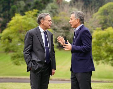 La primera foto: Macri y Pichetto estrenaron la fórmula con una reunión en Olivos