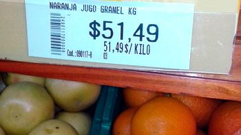 tarifazo: un litro de jugo de naranja sale 60% mas que el de fernet con cola tarifazo: un litro de jugo de naranja sale 60% mas que el de fernet con cola