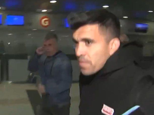 El Huevo Acuña llegó al país y habló como nuevo jugador de River: Estoy contento