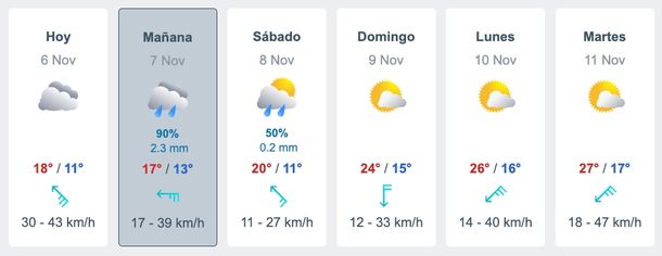 Pronóstico de Meteored: varios días con lluvias en Buenos Aires. Pronóstico de Meteored: varios días con lluvias en Buenos Aires. 