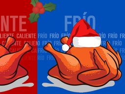 ¿La cena navideña tiene que ser fría o caliente?