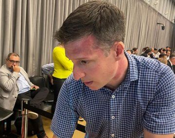 Hirieron al diputado Juan Marino durante la represión a docentes y jubilados